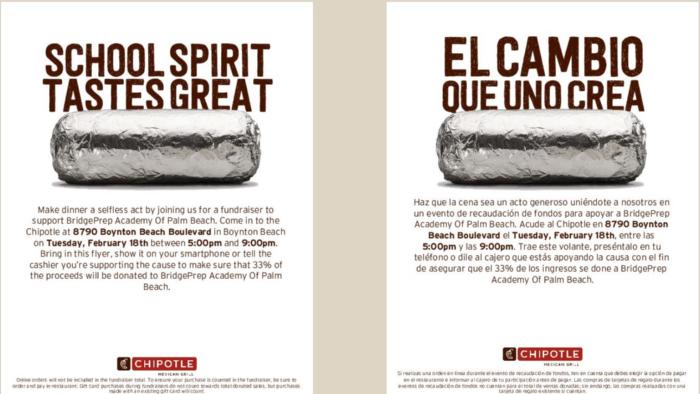 Chipotle Family Fun Night